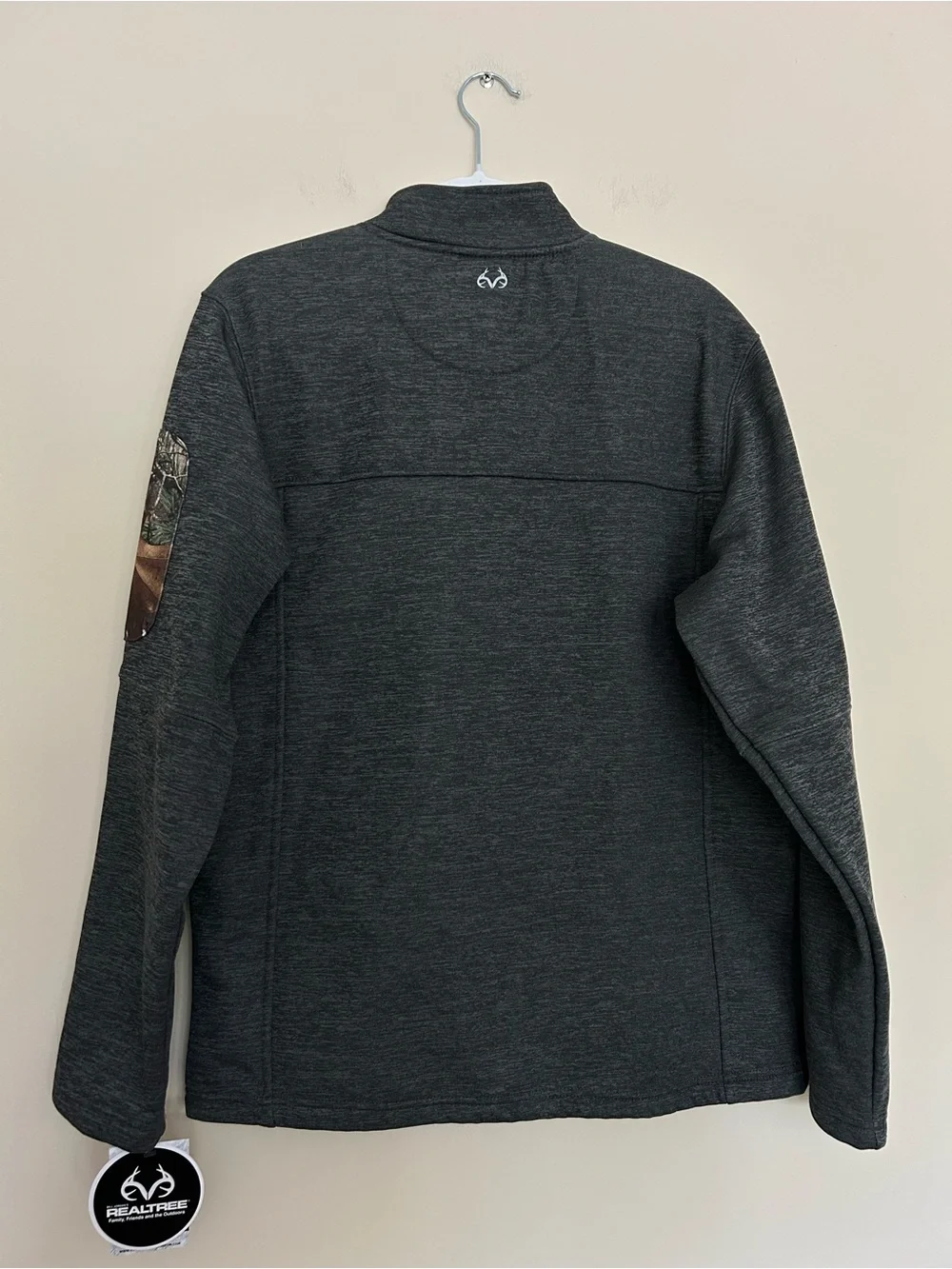 🔹NWT Realtree Men’s Gray Camo Trek Fleece Jacket